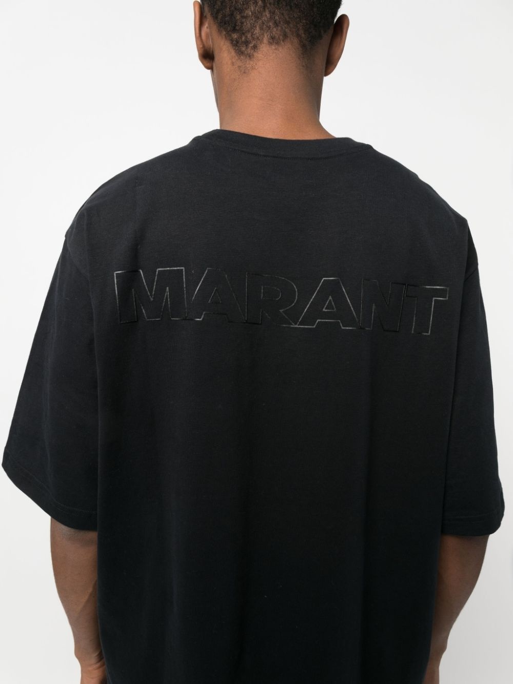 logo-print cotton T-shirt - 5