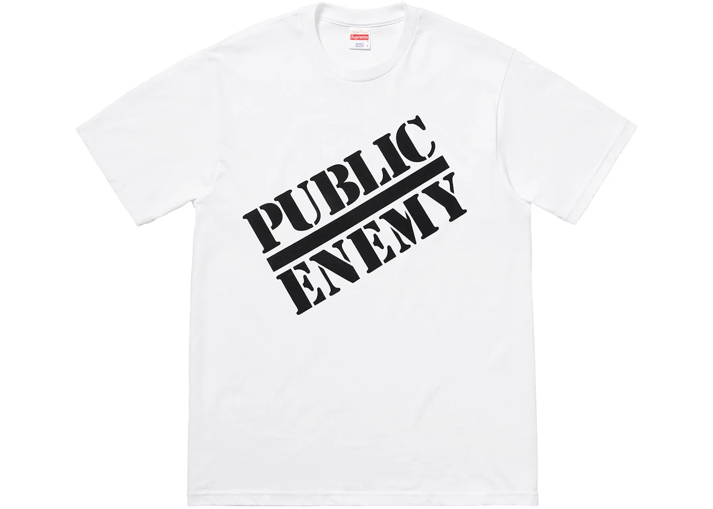 Supreme UNDERCOVER/Public Enemy Tee White - 1