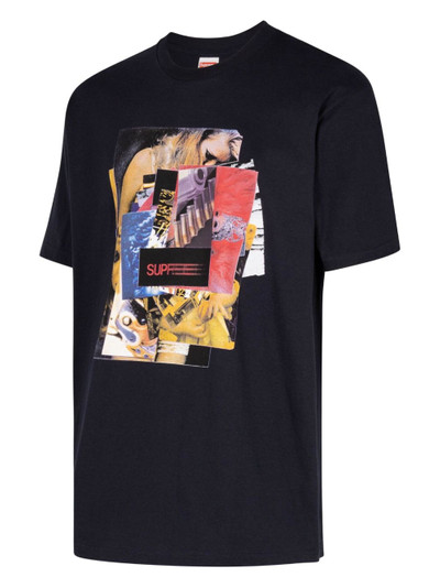 Supreme Stack "Navy" T-shirt outlook