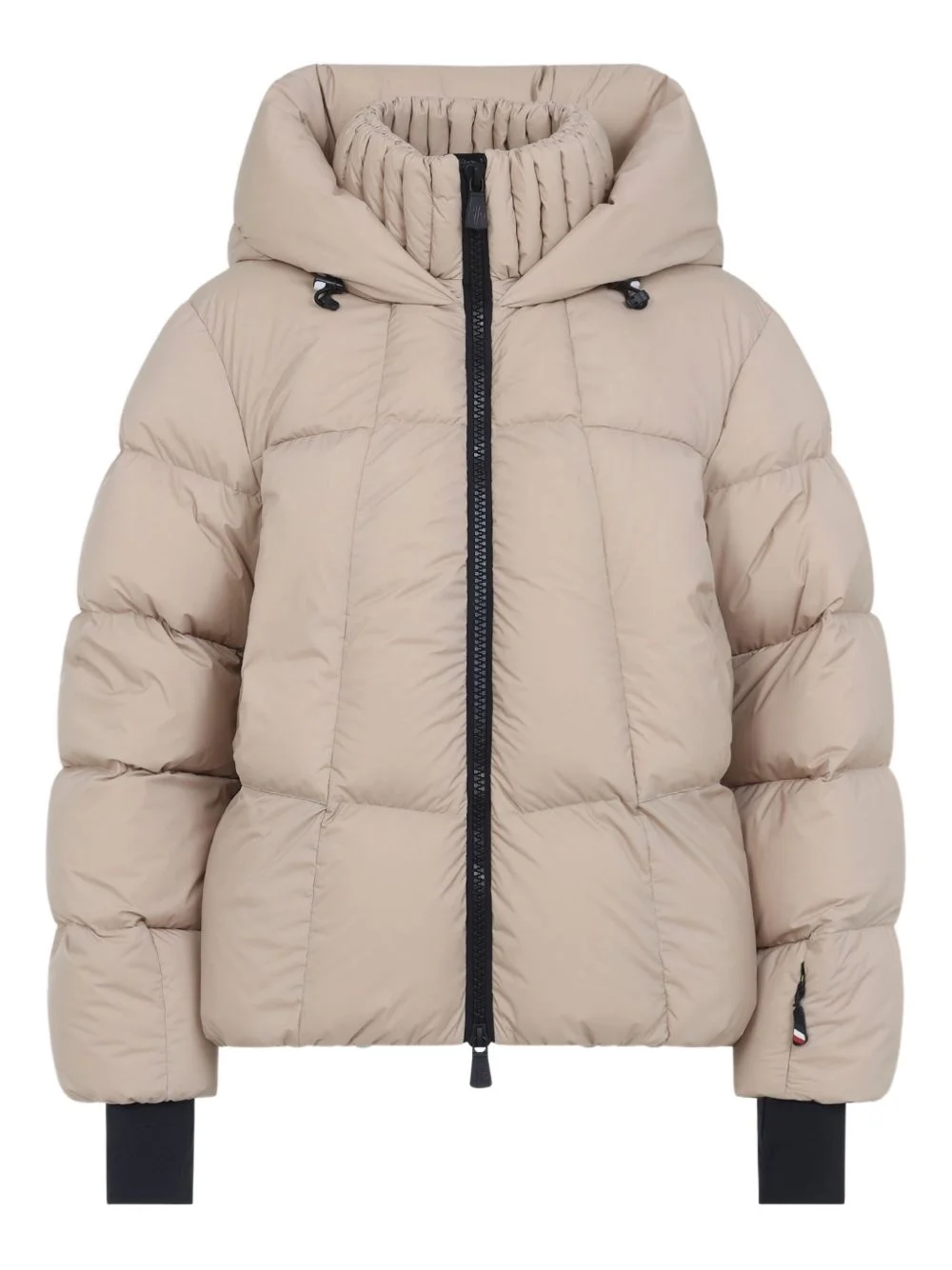 zip-up parka coat - 1