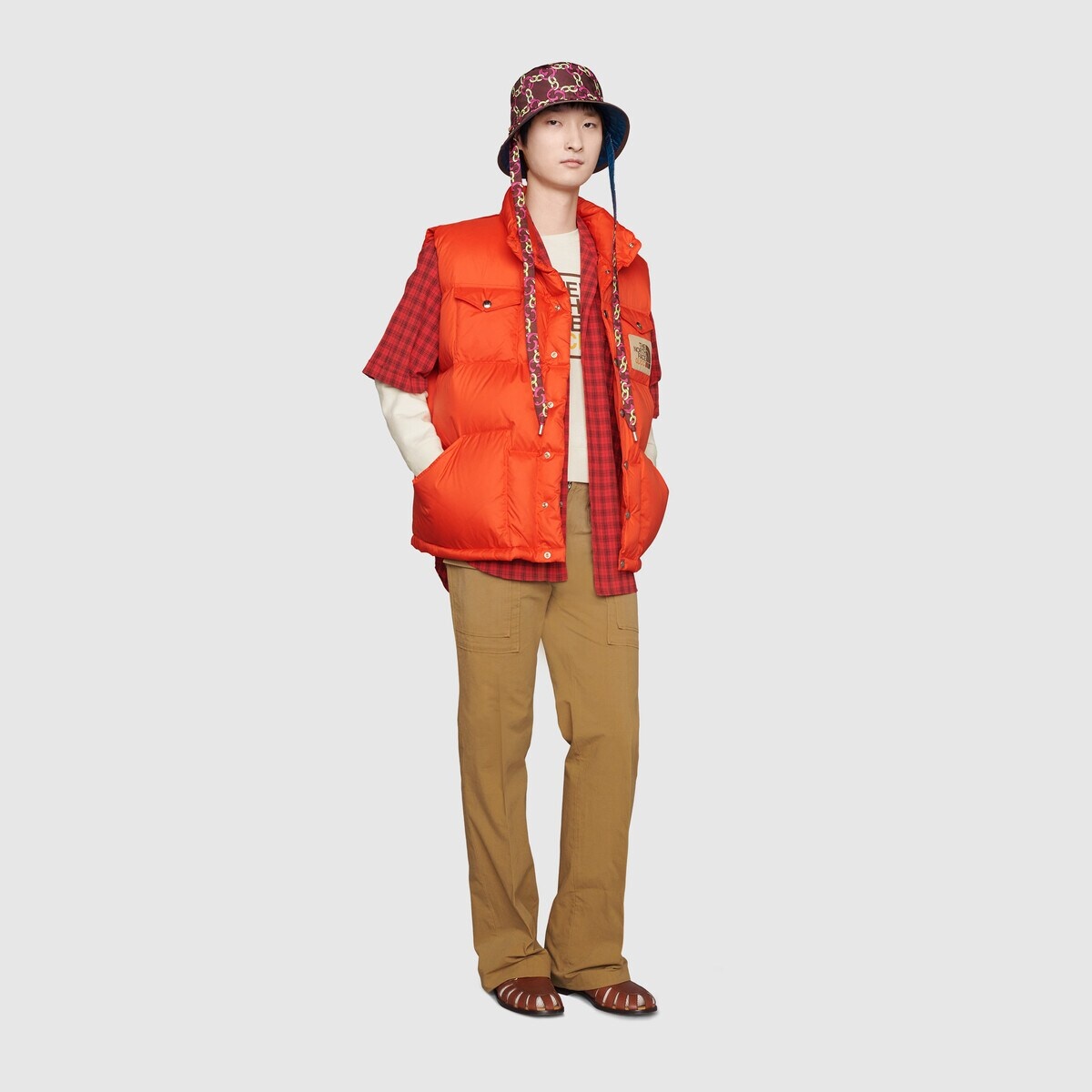 The North Face x Gucci down vest - 2