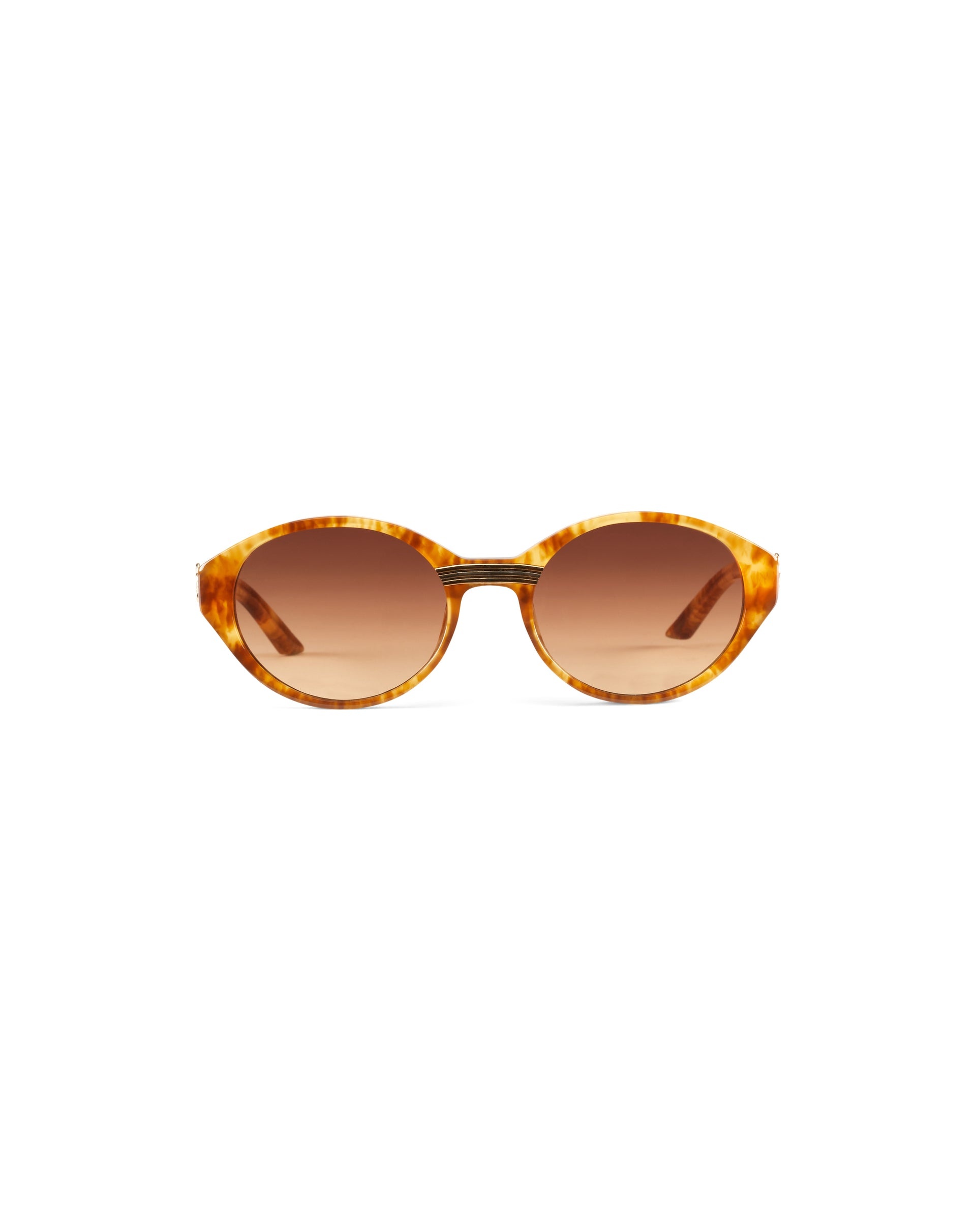 Gold & Brown Cannes Sunglasses - 2