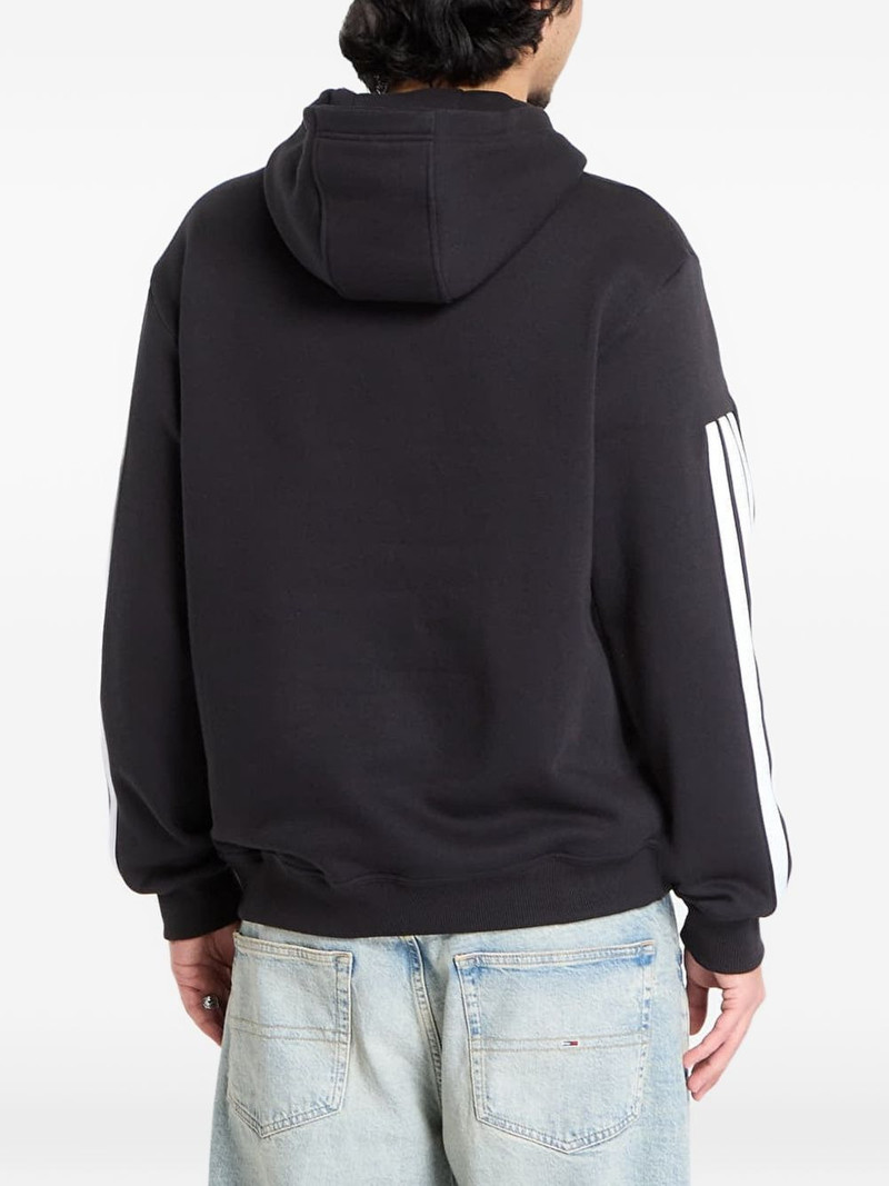 House Of Tiro logo-print 3-Stripes hoodie 3