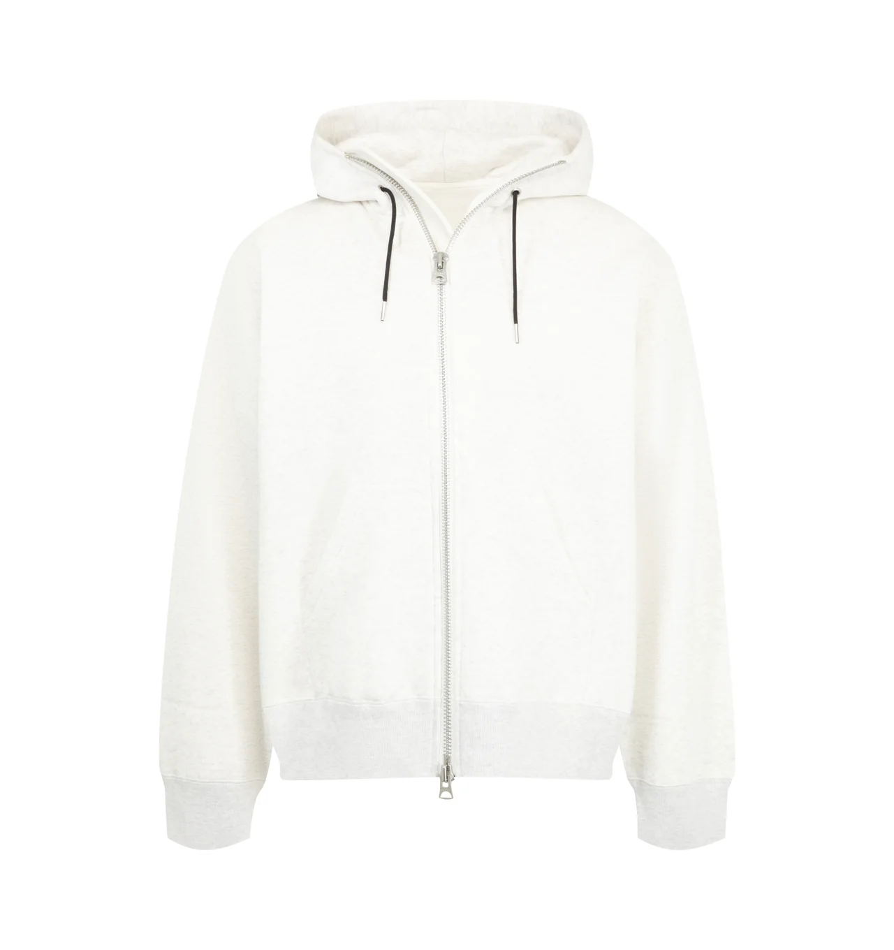 COTTON JERSEY HOODIE - 1