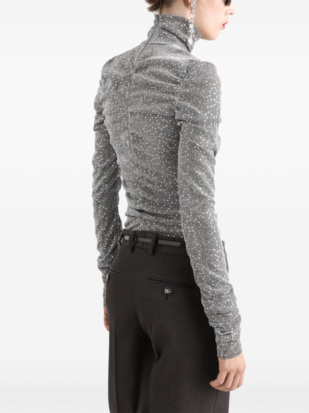 sequinned top - 3