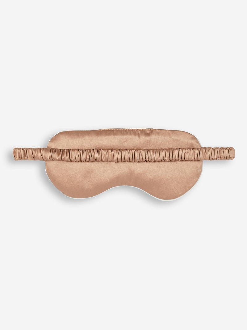 Eye Mask Bailey Silk Satin Gold - 3