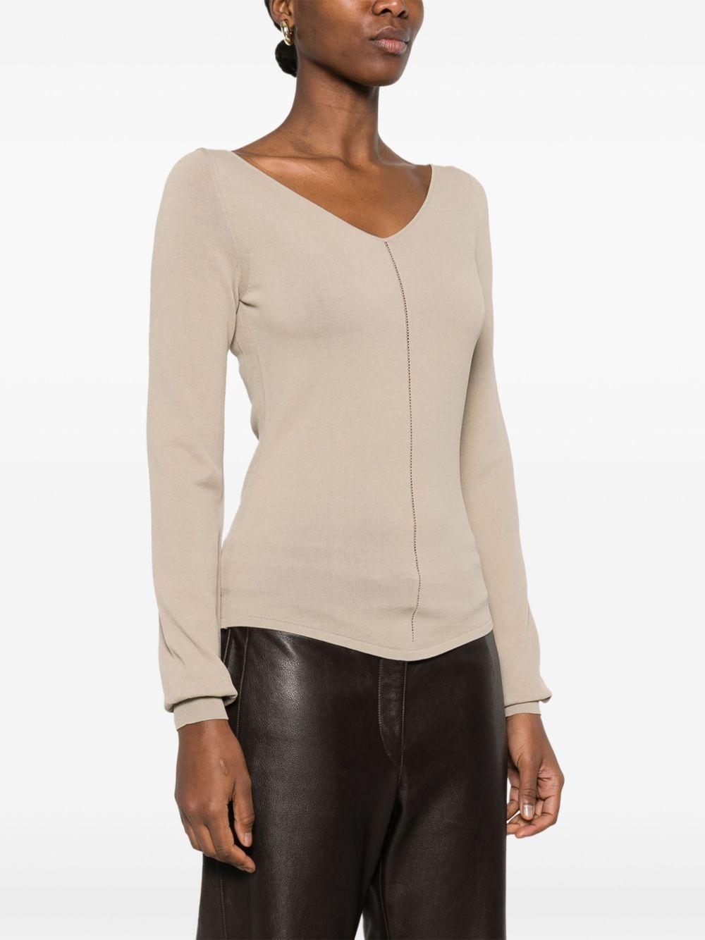 V-neck top - 3