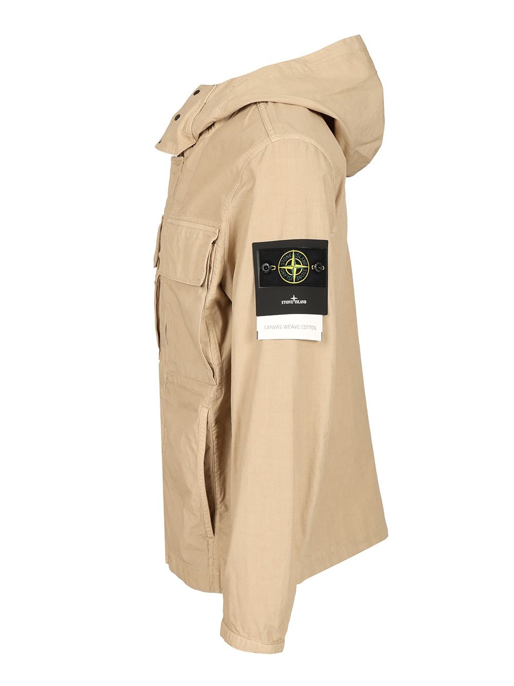 Field Jacket With Hood Jackets Beige - 3