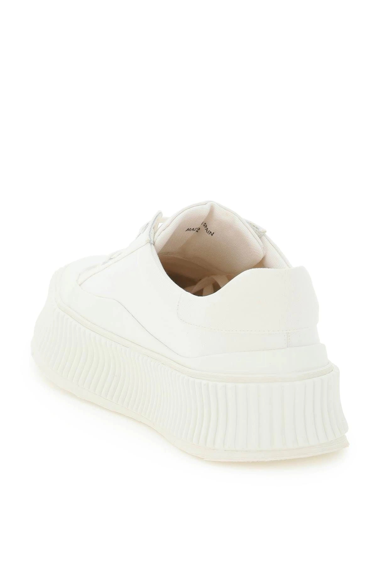 CANVAS PLATFORM SNEAKERS - 2