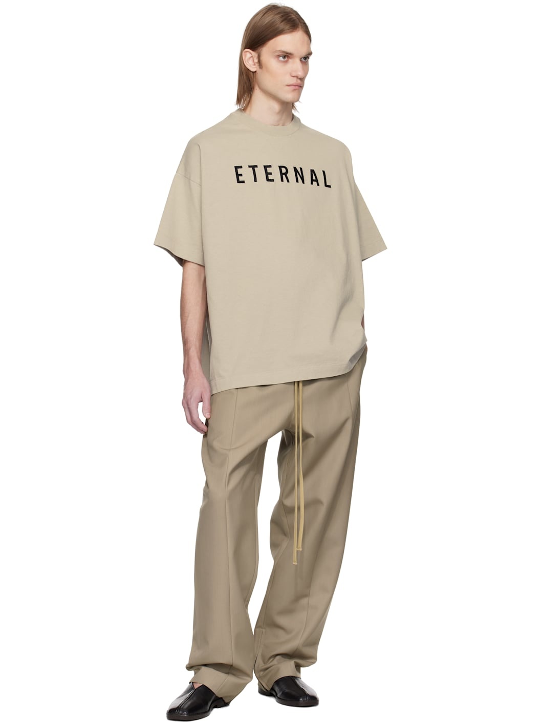Gray 'Eternal' Jersey T-shirt - 4