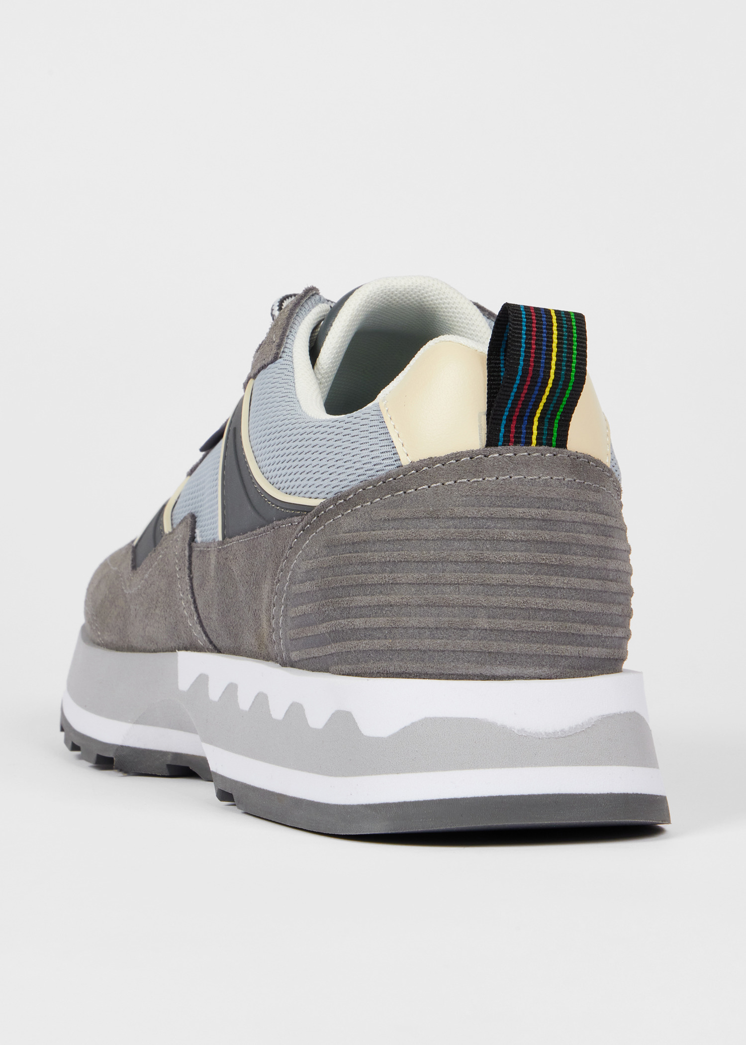 Grey 'Banks' Trainers - 3