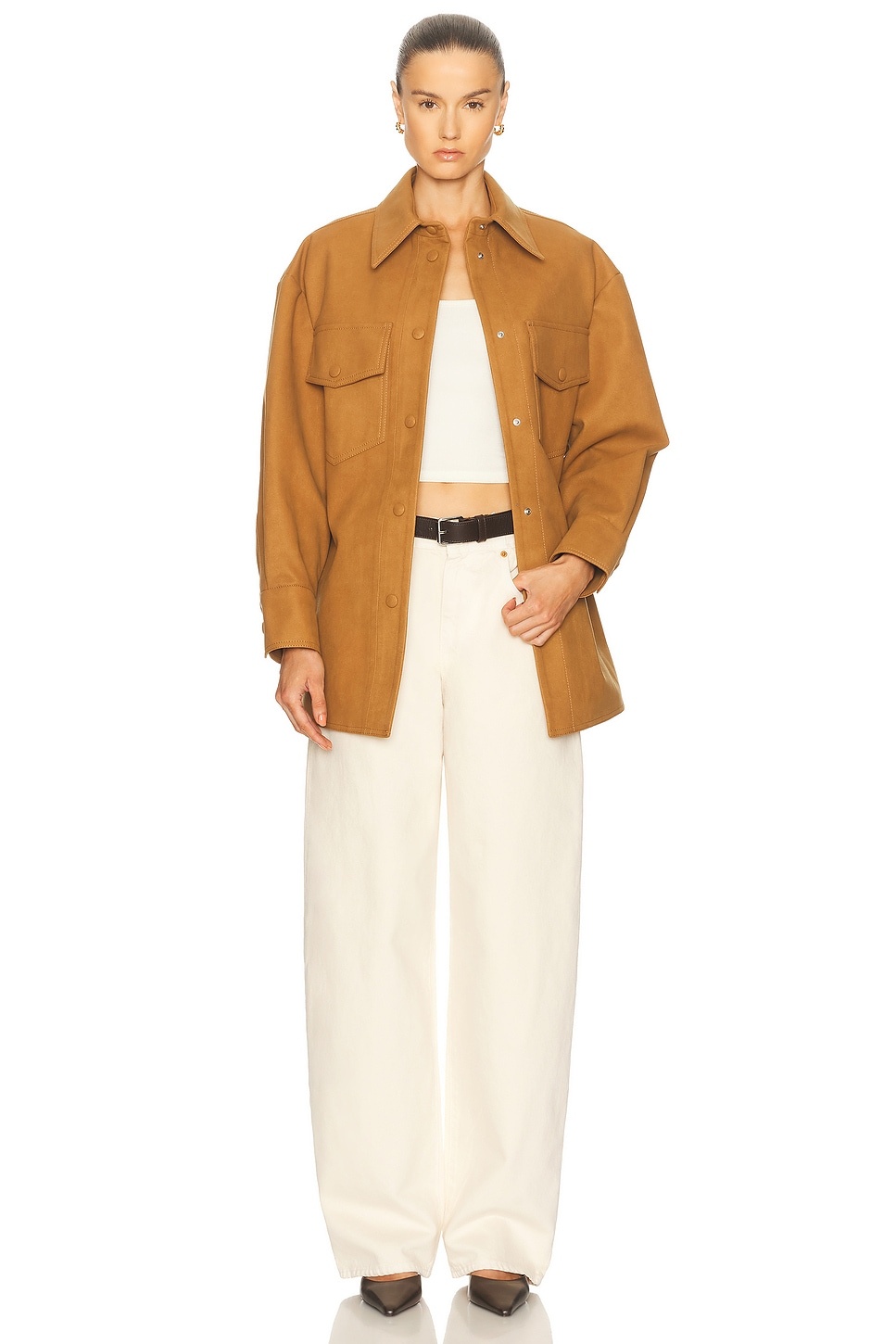 Suede Overshirt - 5