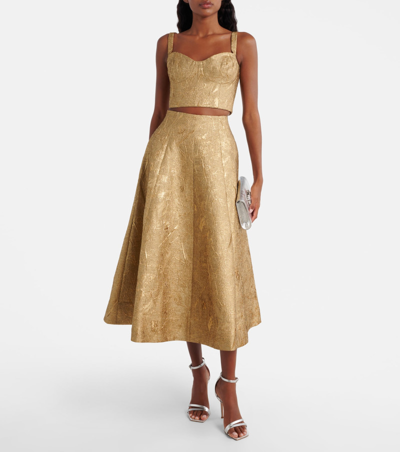 REBECCA VALLANCE Solana maxi skirt outlook