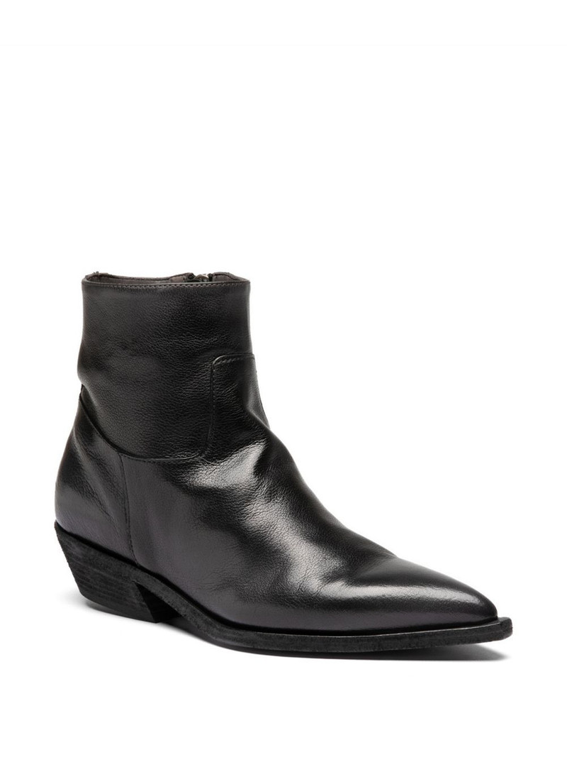 OFFICINE CREATIVE Noelie DD pointed-toe leather boots outlook
