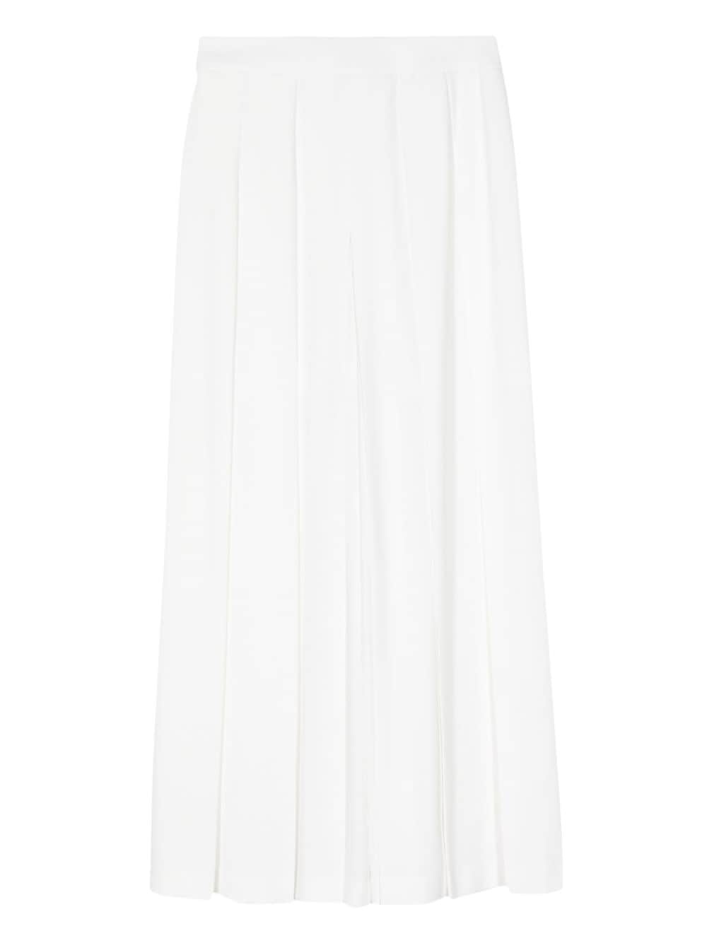 pleated wide-leg trousers - 2