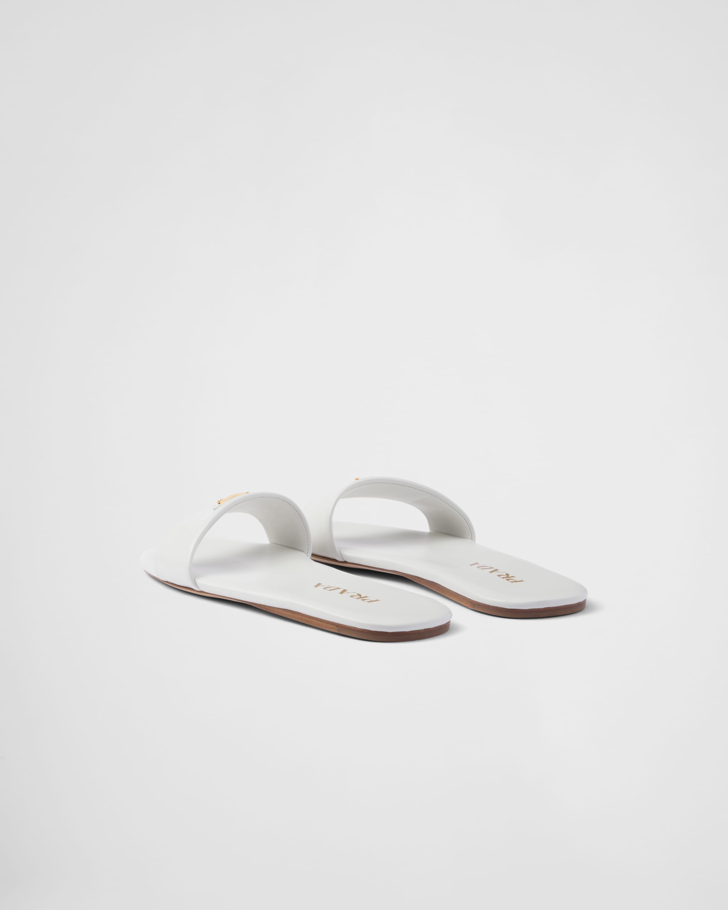 Leather slides - 4