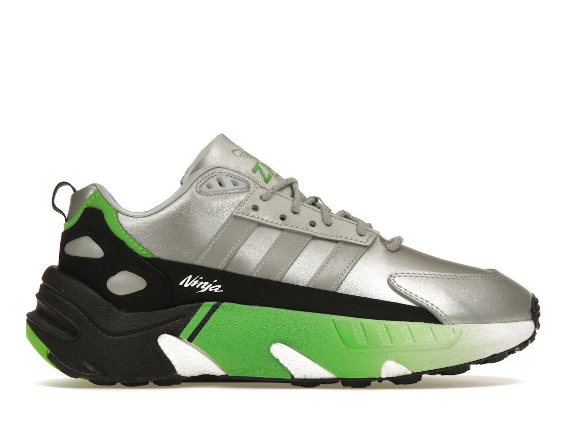 adidas ZX 22 Boost Kawasaki Ninja Silver Metallic - 1