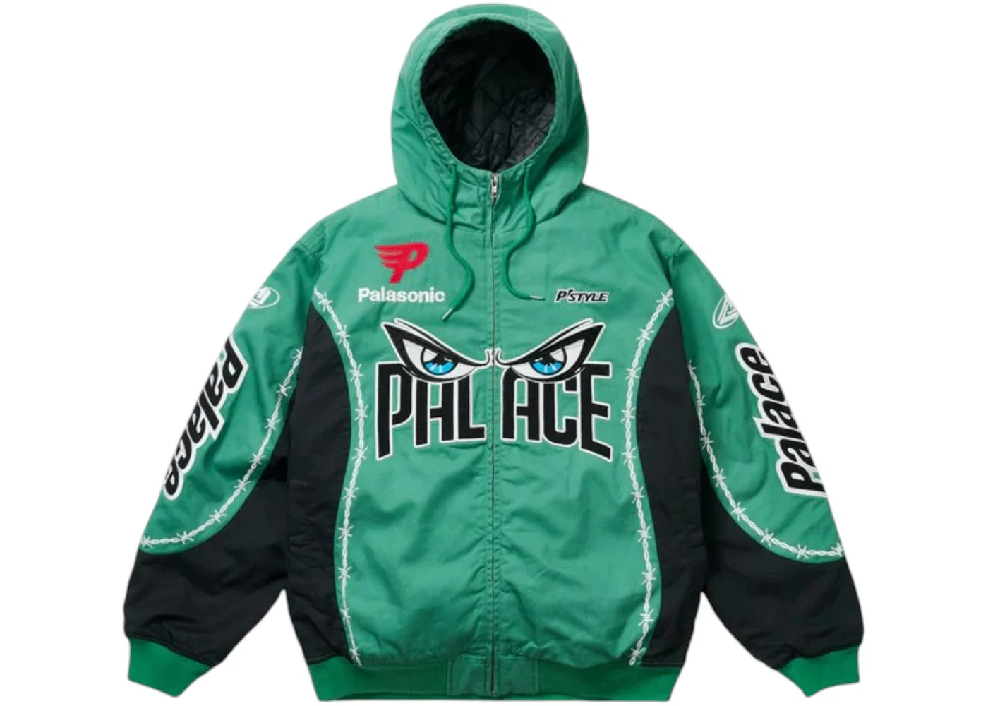 Palace Need For P'S Jacket Green - 1
