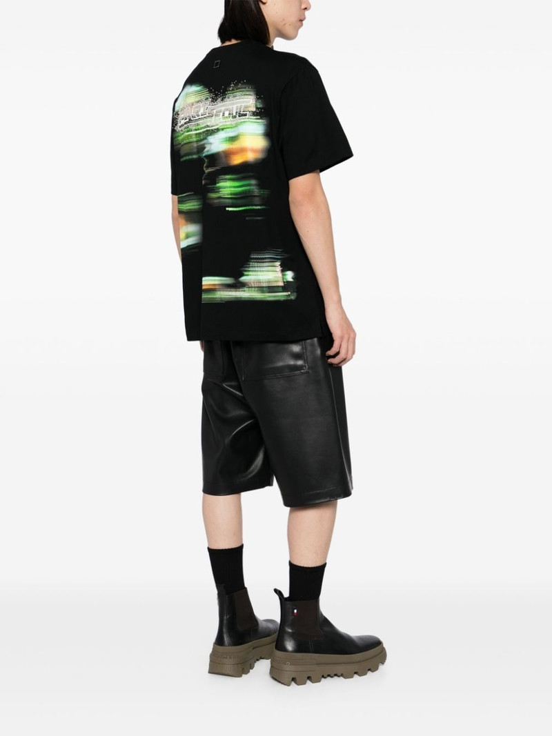 Wooyoungmi Black cotton t-shirt outlook