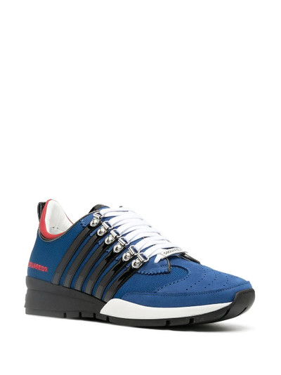 DSQUARED2 251 striped sneakers outlook