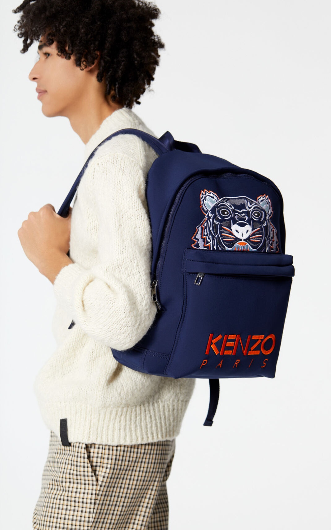 Large Neoprene Tiger backpack - 2