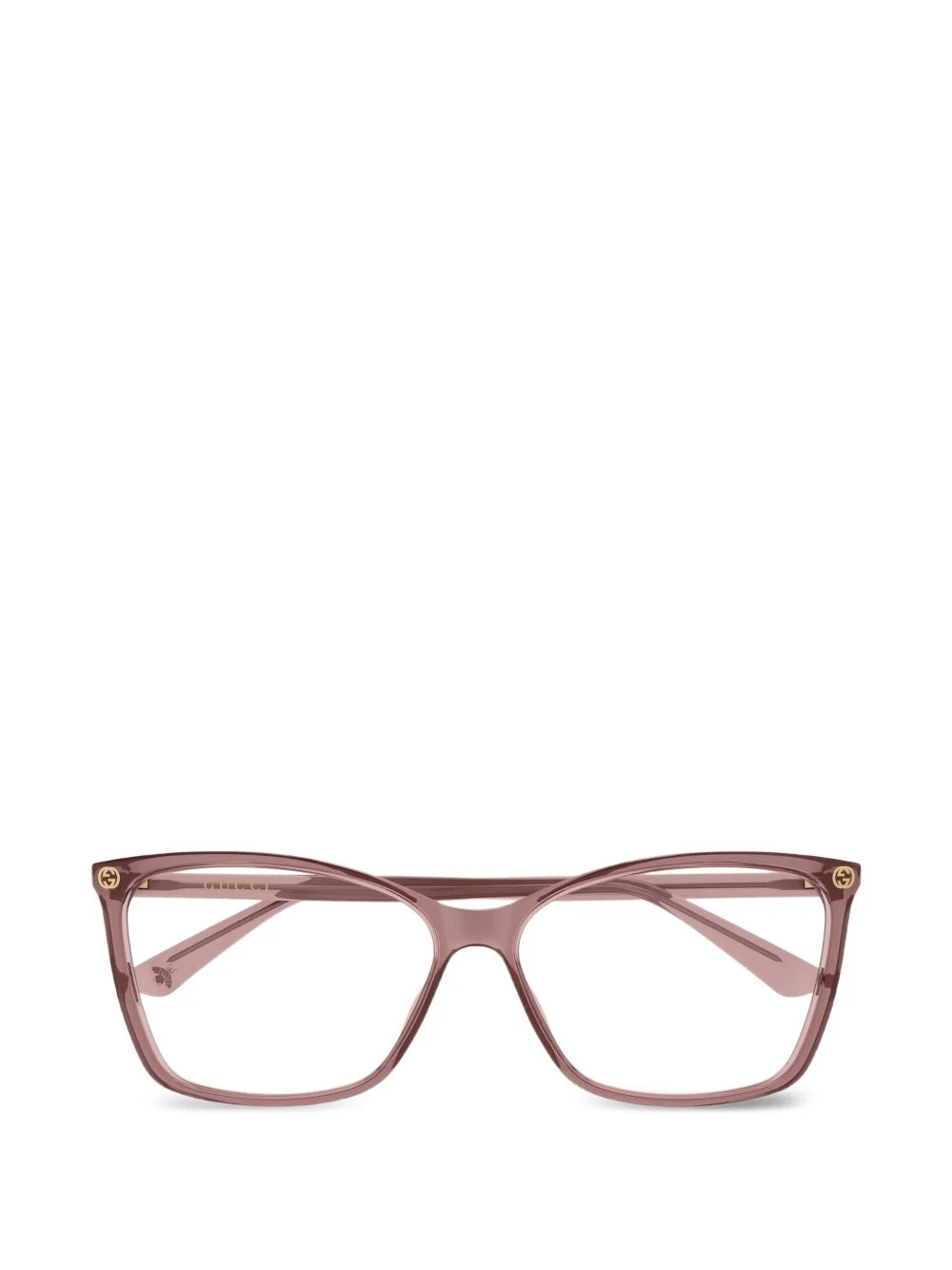 square-frame glasses - 1