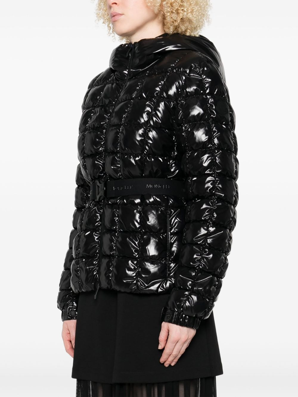 Eynard quilted belted jacket - 3