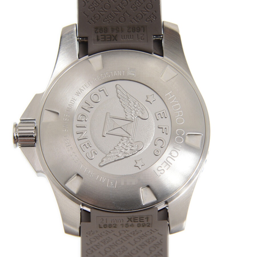 Longines Hydroconquest Automatic Grey Dial Men's Watch L3.782.4.76.9 - 4