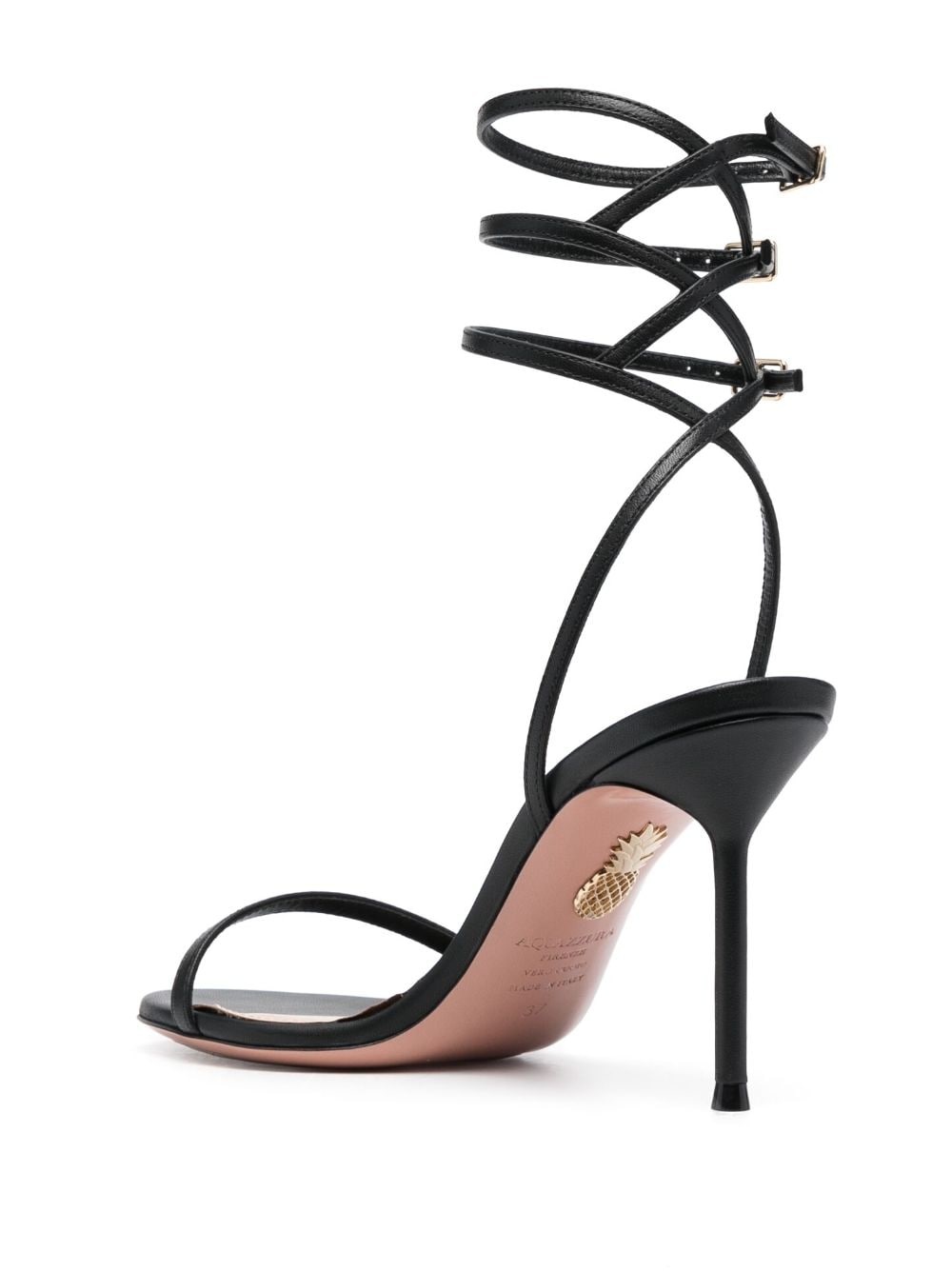 Essence buckled leather sandals - 3