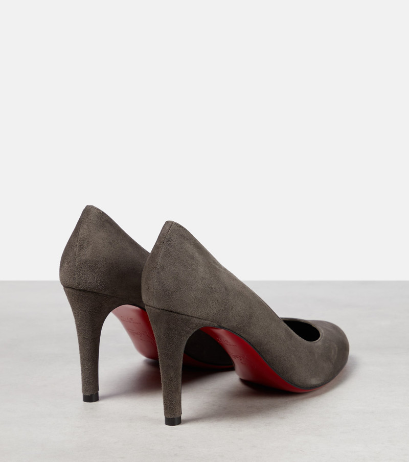 Christian Louboutin Pumppie 85 suede pumps outlook