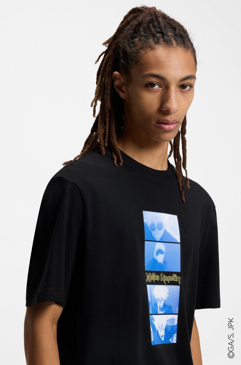 HUGO X JUJUTSU KAISEN T-SHIRT WITH CHARACTER PRINT 3