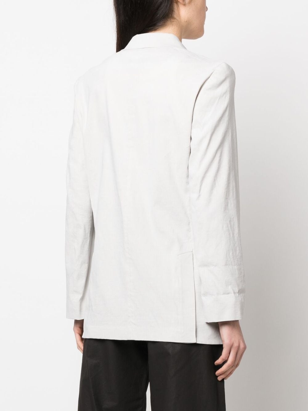 single-breasted button blazer - 4