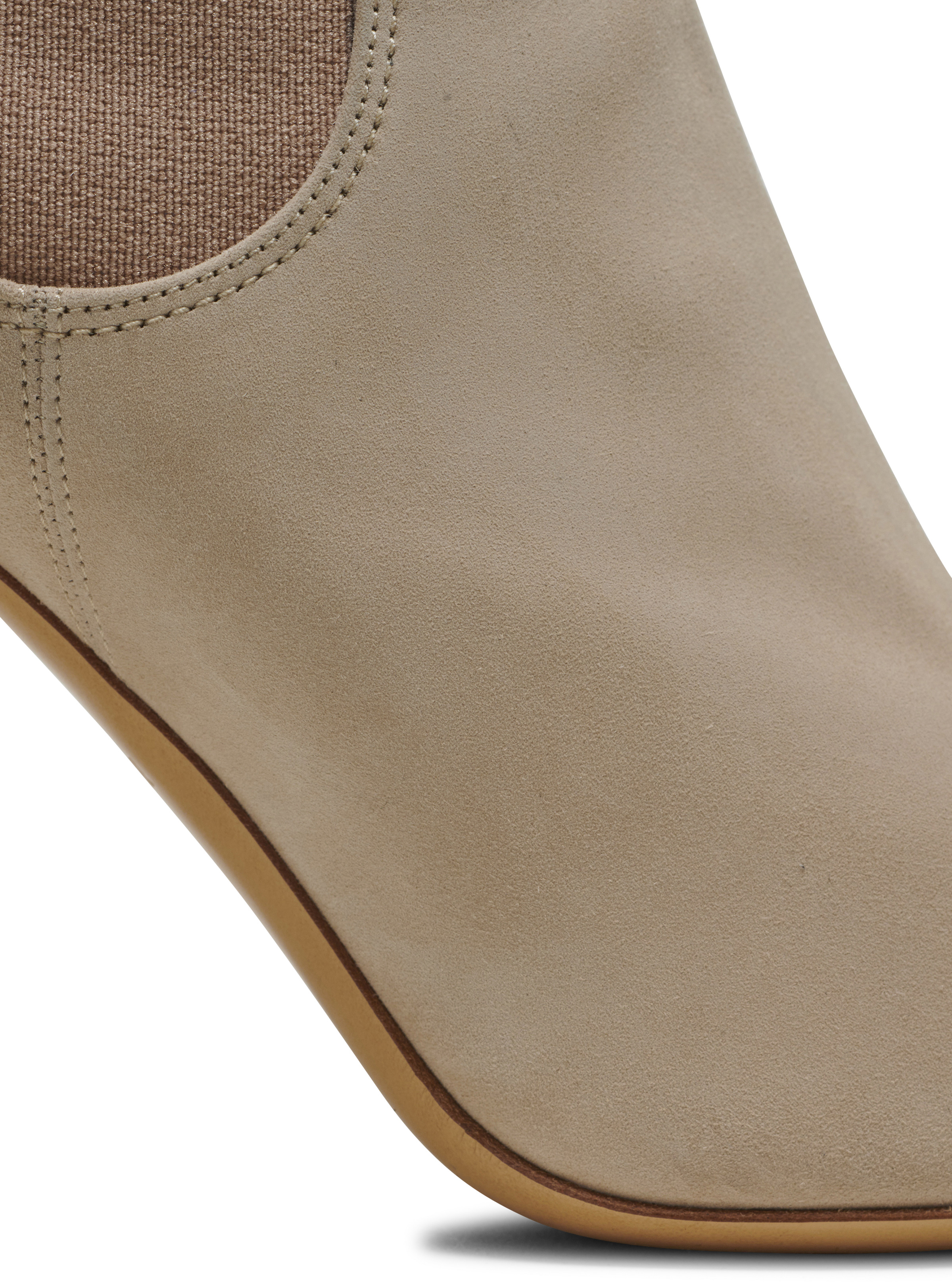 Moneta suede ankle boots with engraved heel - 6