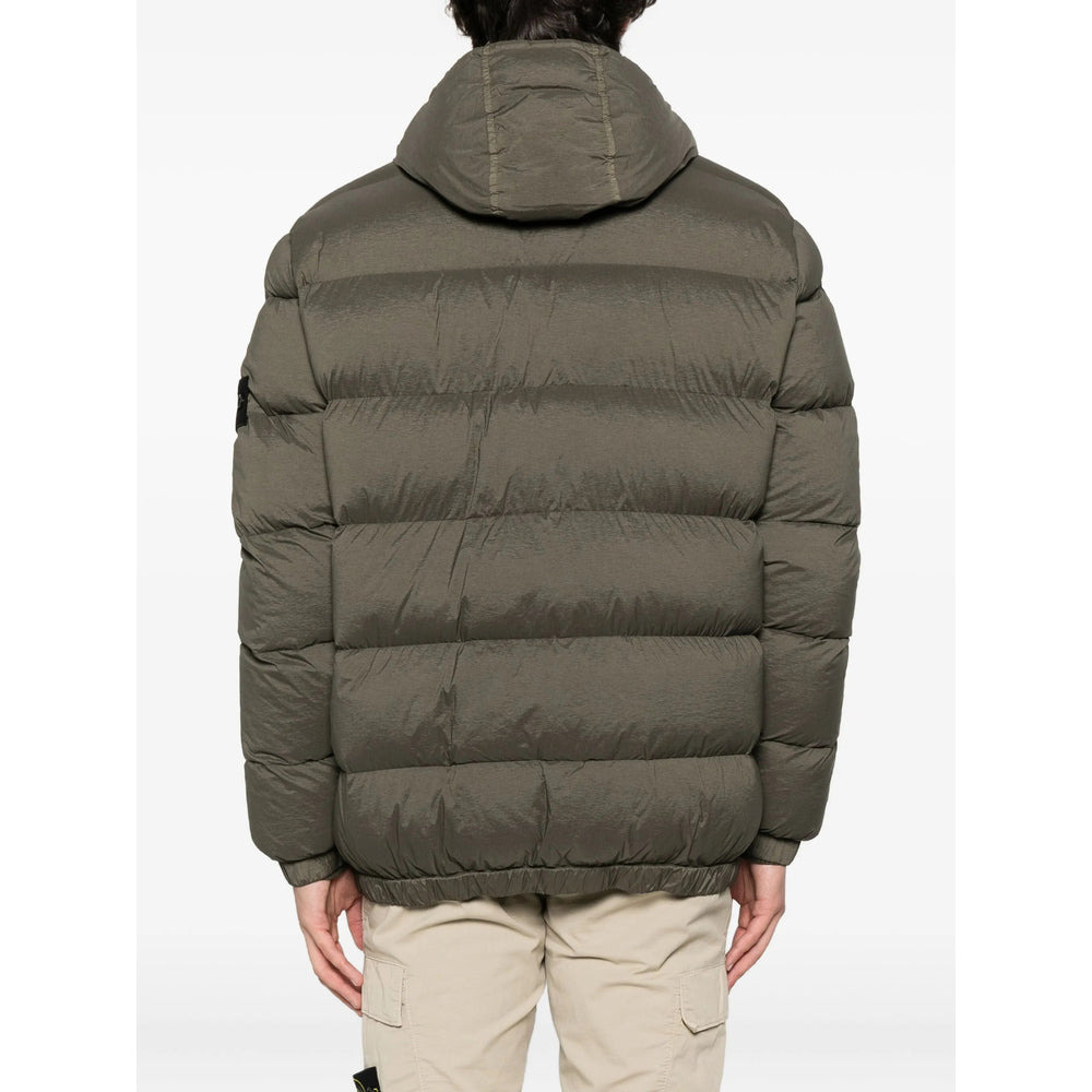Stone Island Green Jackets - Padded & Down Jackets Men - 3