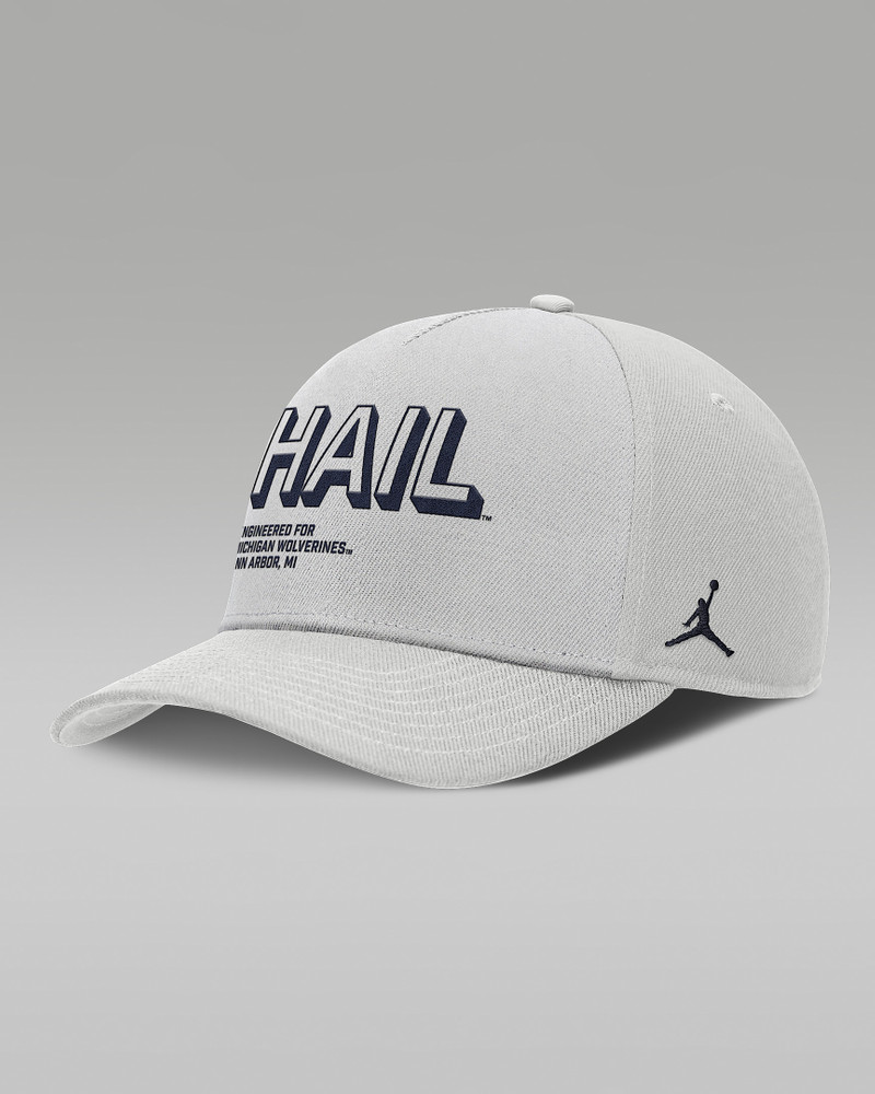 Michigan On-Field Primetime Rise Men's Jordan Brand College Adjustable Hat 1