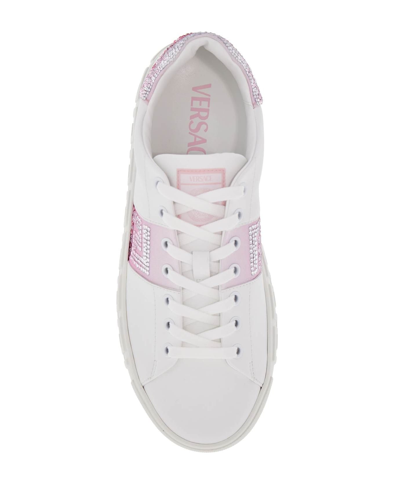 'greca Crystal Sneakers - 2