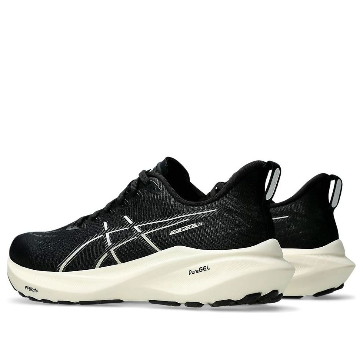(WMNS) ASICS GT-2000 13 'Black White' 1012B667-003 - 4