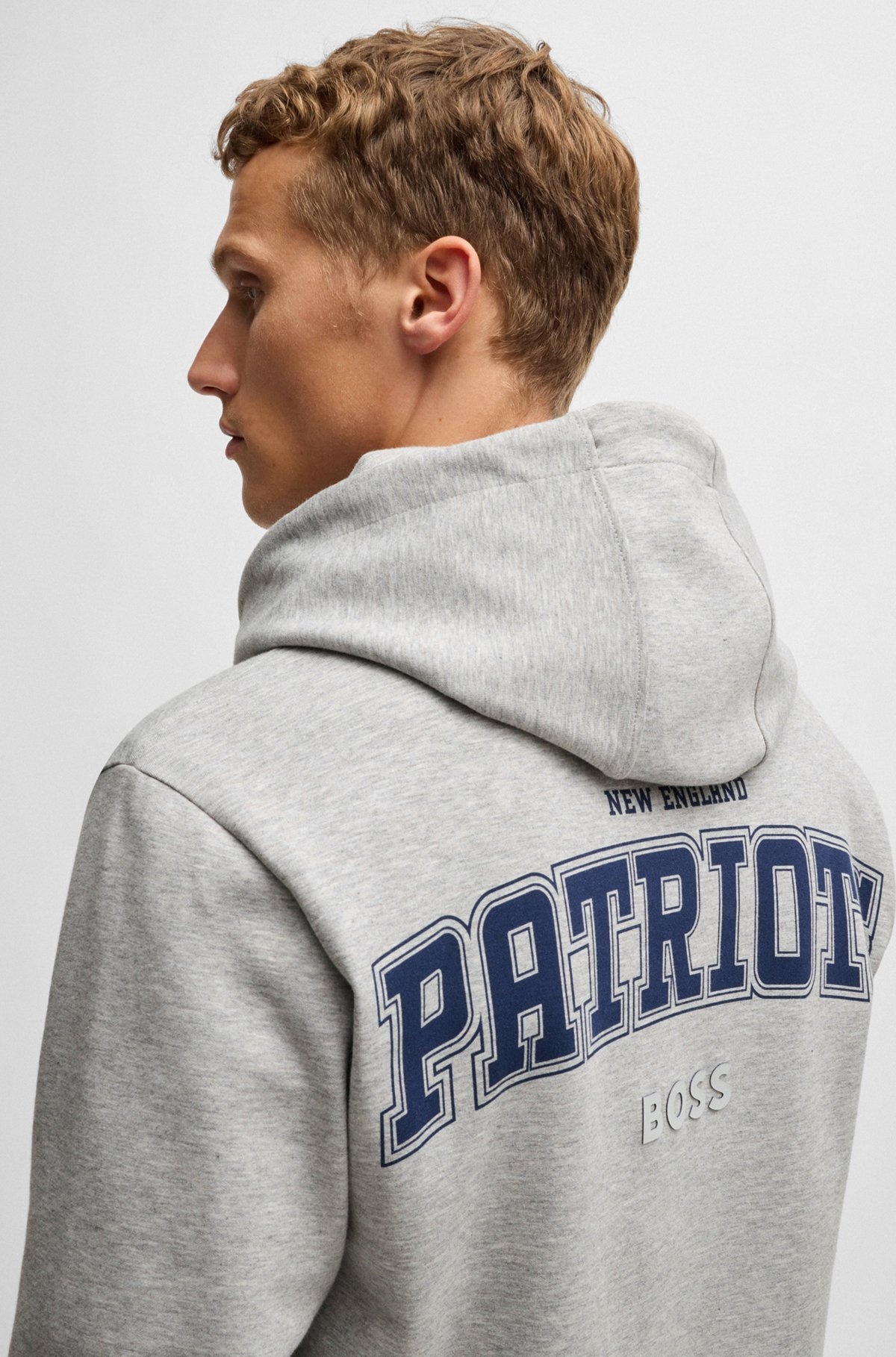 BOSS X NFL INTERLOCK HOODIE WITH SPECIAL BRANDING - 3