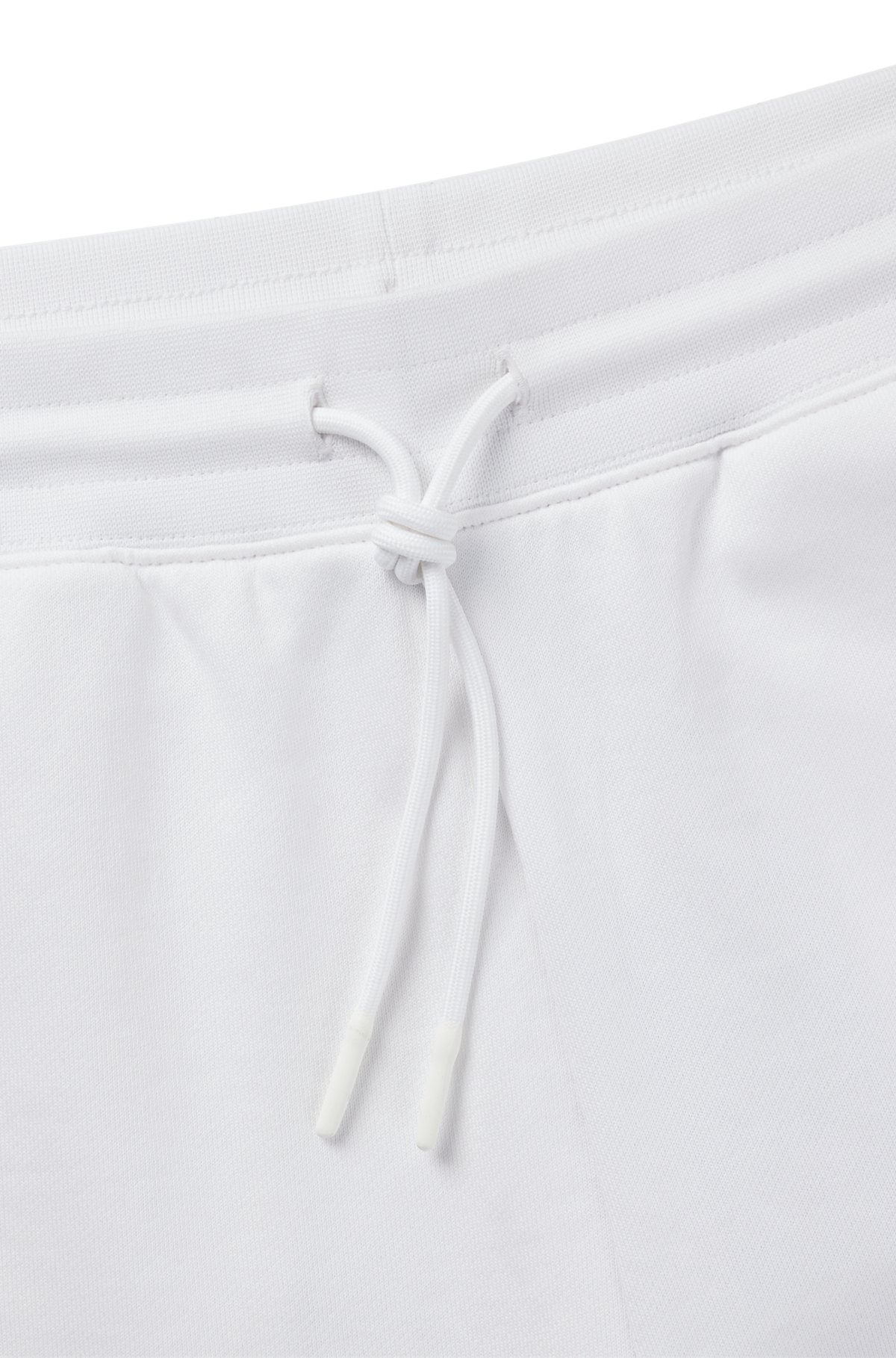 COTTON-TERRY SHORTS WITH HAPPY HUGO LOGO - 6