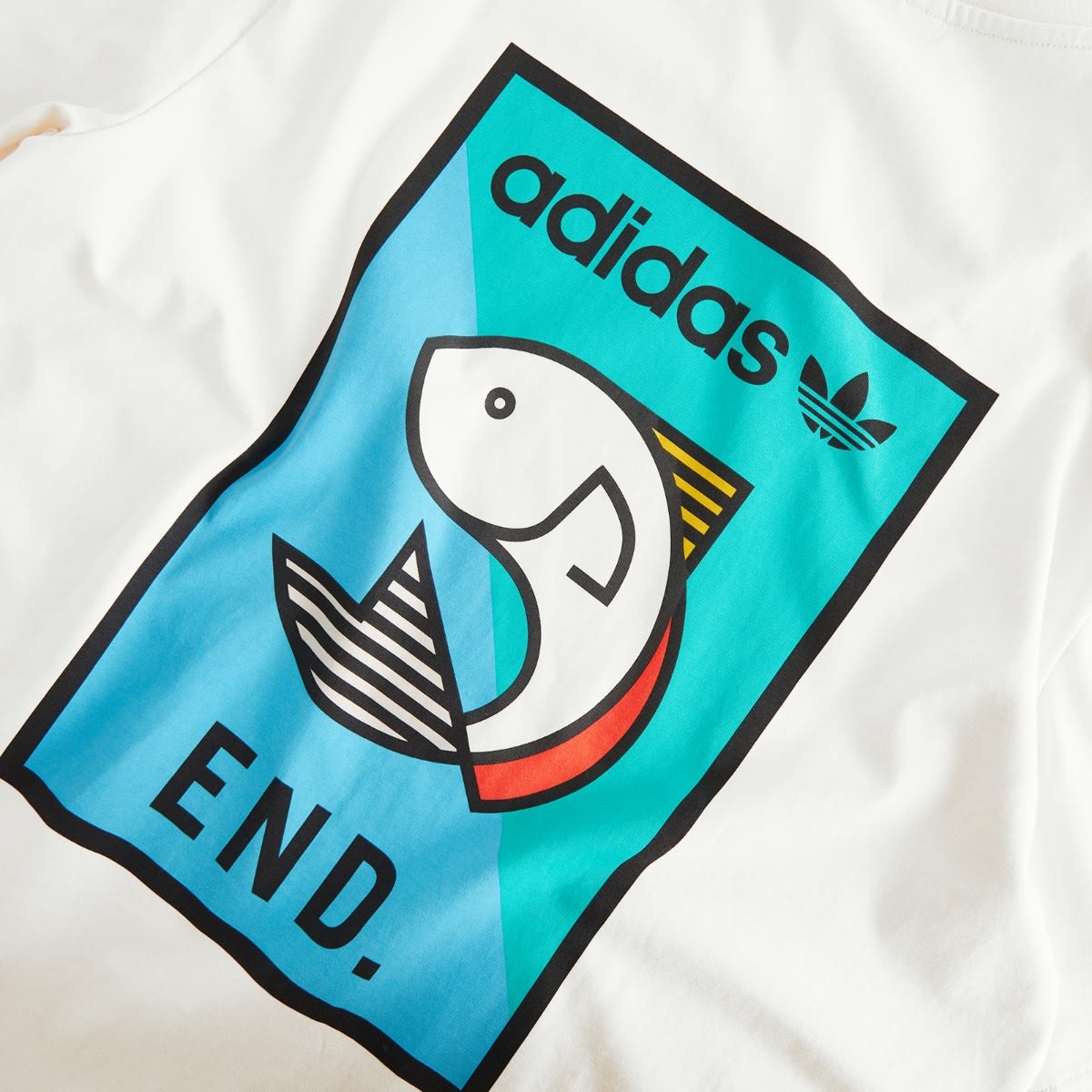 END. X Adidas Flyfishing Graphic T-Shirt - 3