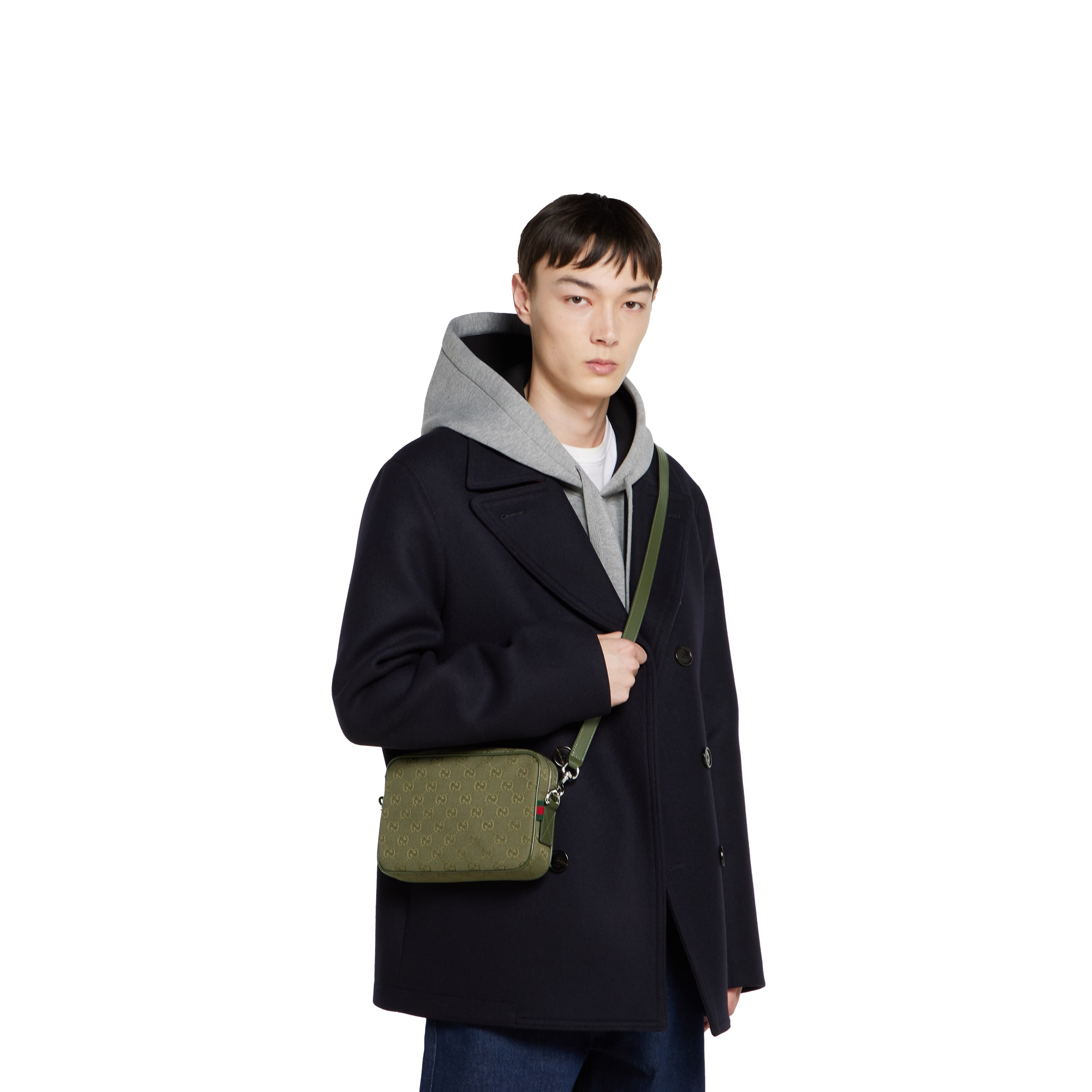 GG canvas small crossbody bag - 3