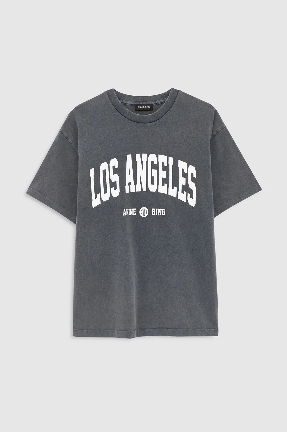 Cade Tee Los Angeles University - Washed Grey - 1