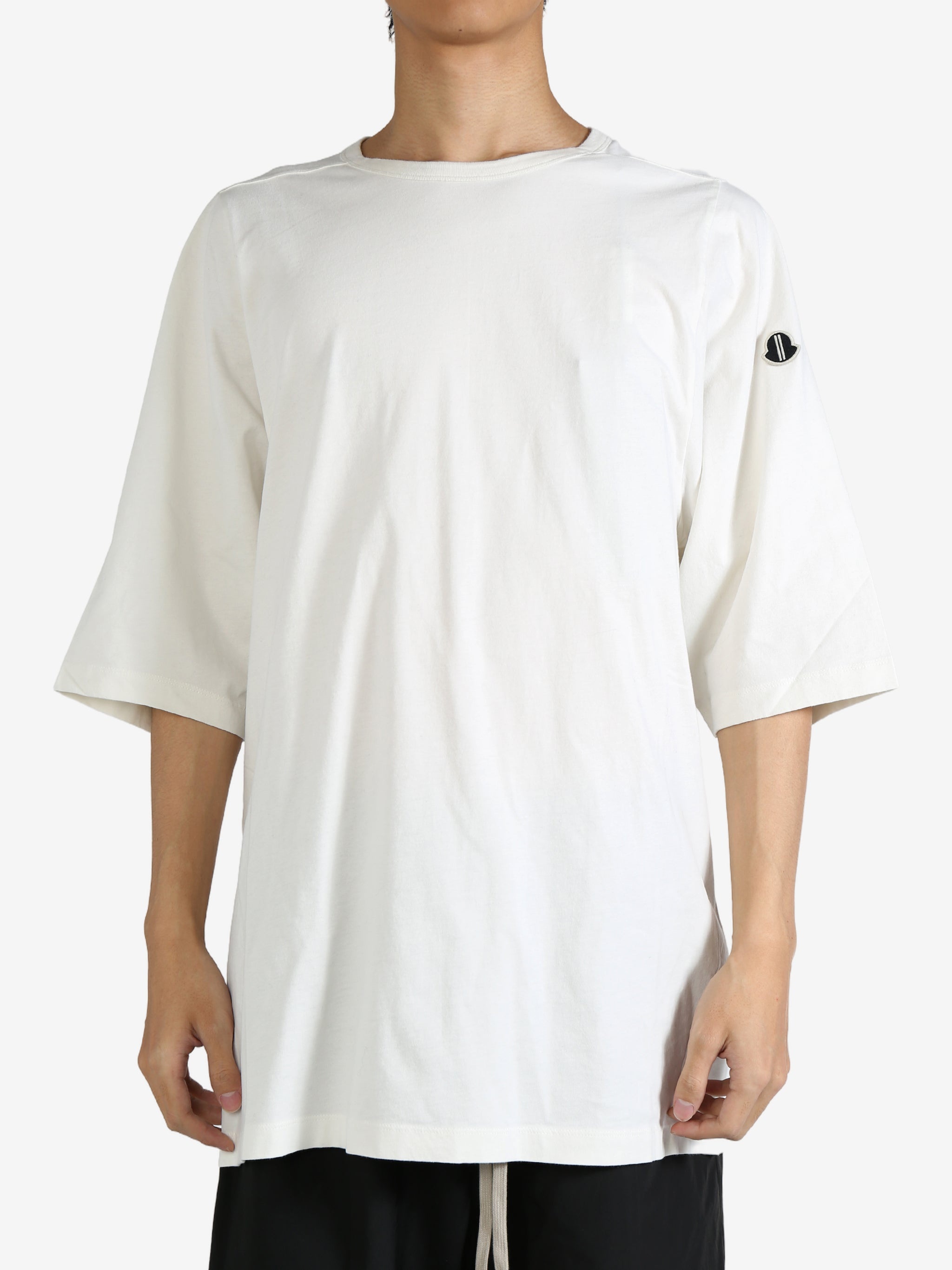 RICK OWENS X MONCLER - Unisex Knitted Crewneck SS Tee - 1