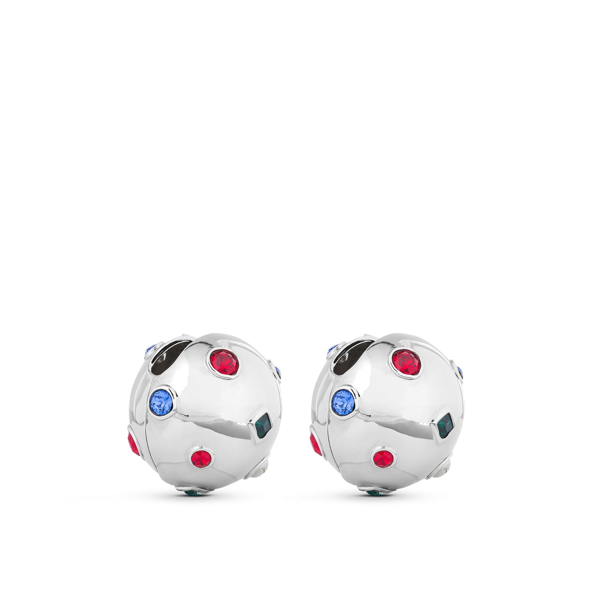 LV Planet Strass Earrings - 1