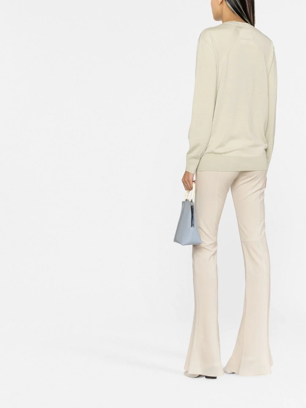 crew-neck wool jumper - 4
