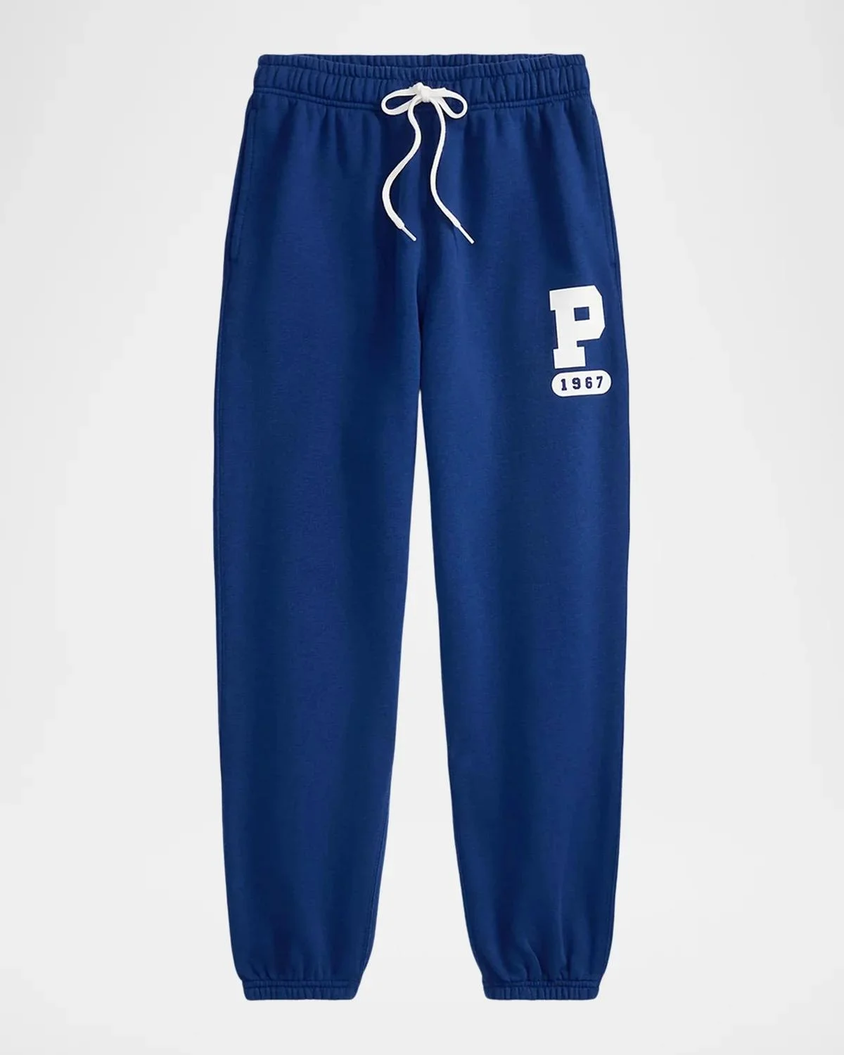 P Logo Slub Fleece Sweatpants - 1