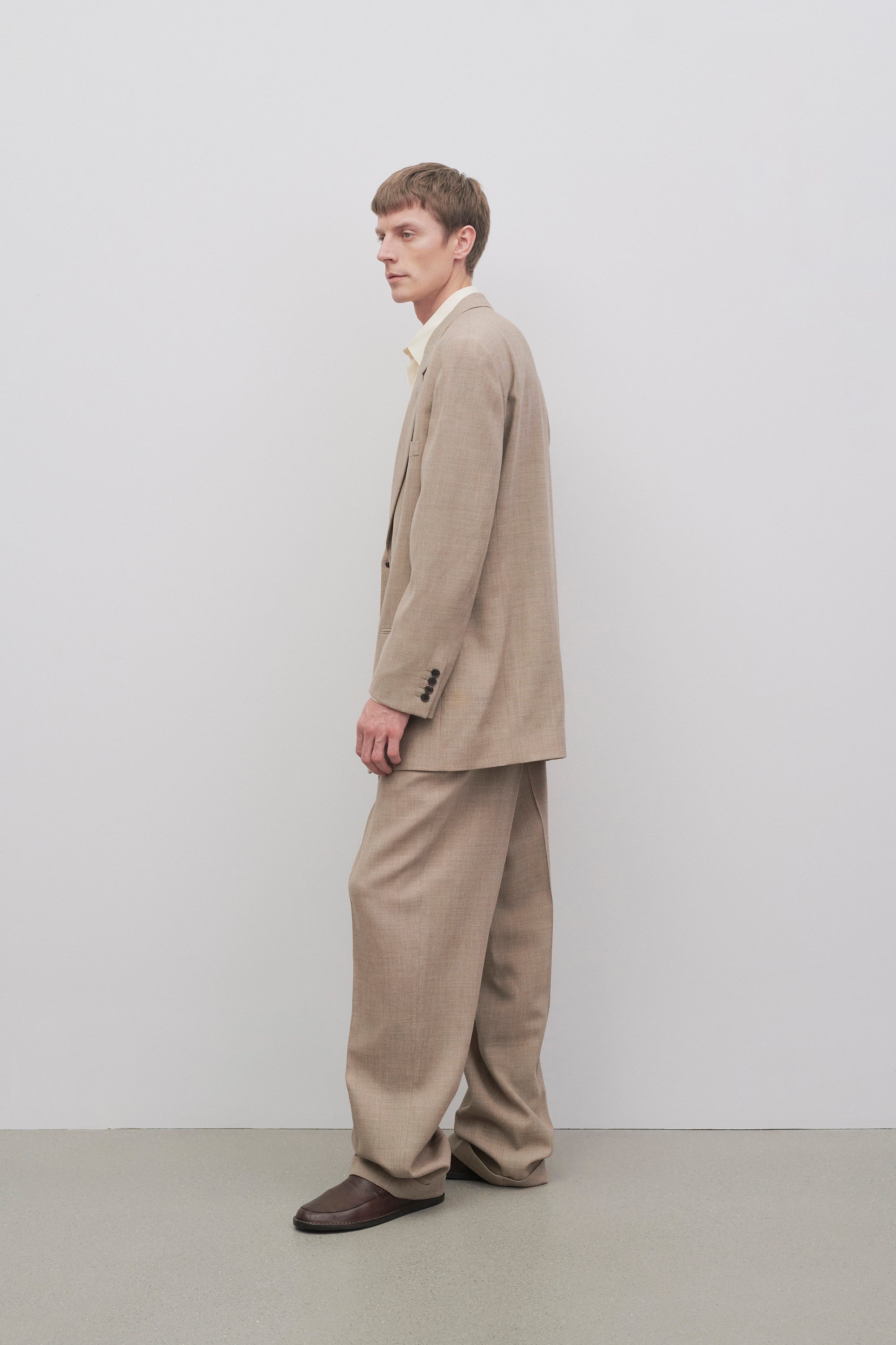 Keenan Pant in Virgin Wool - 4