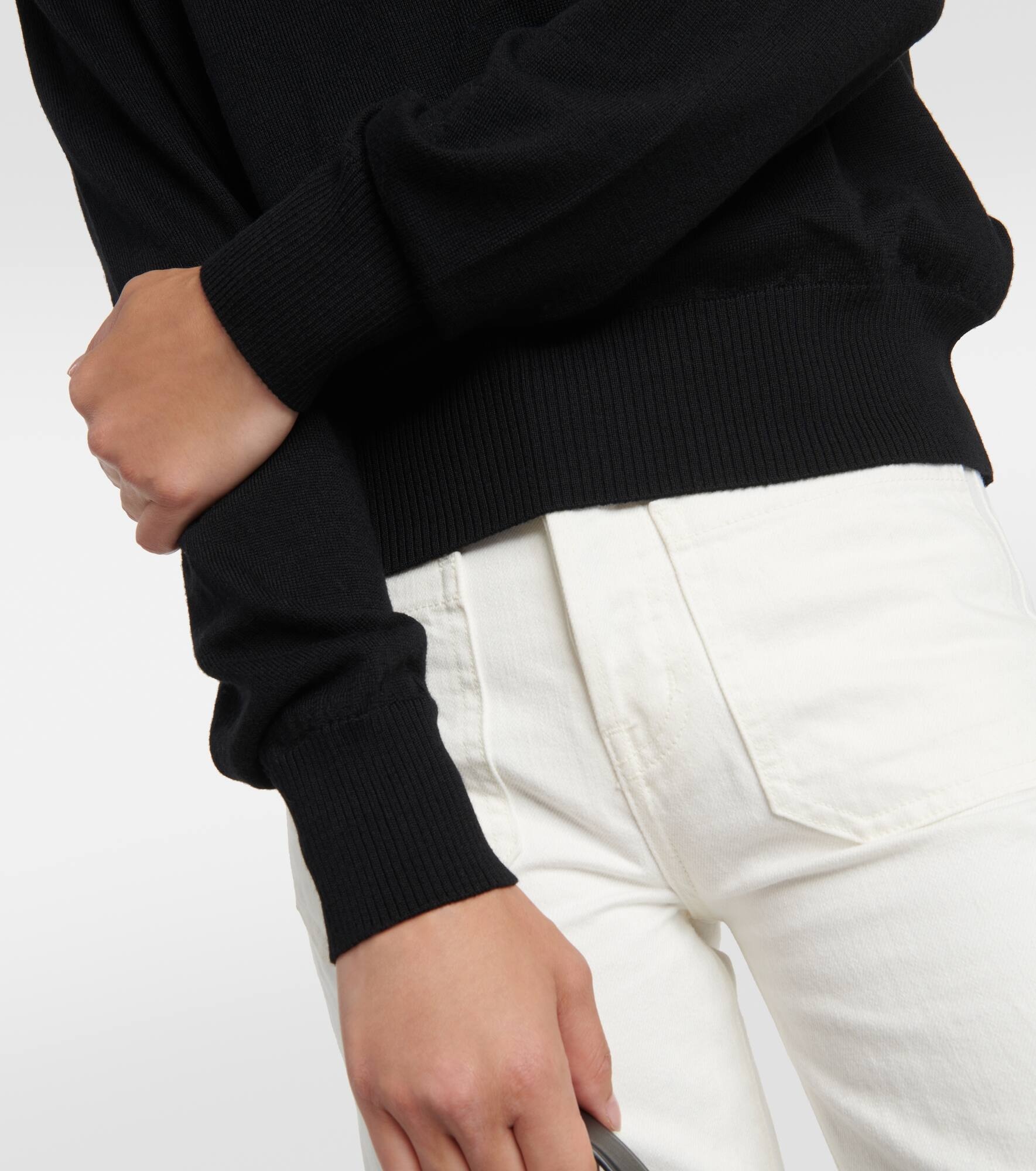 Ami De Cœur wool turtleneck sweater - 5
