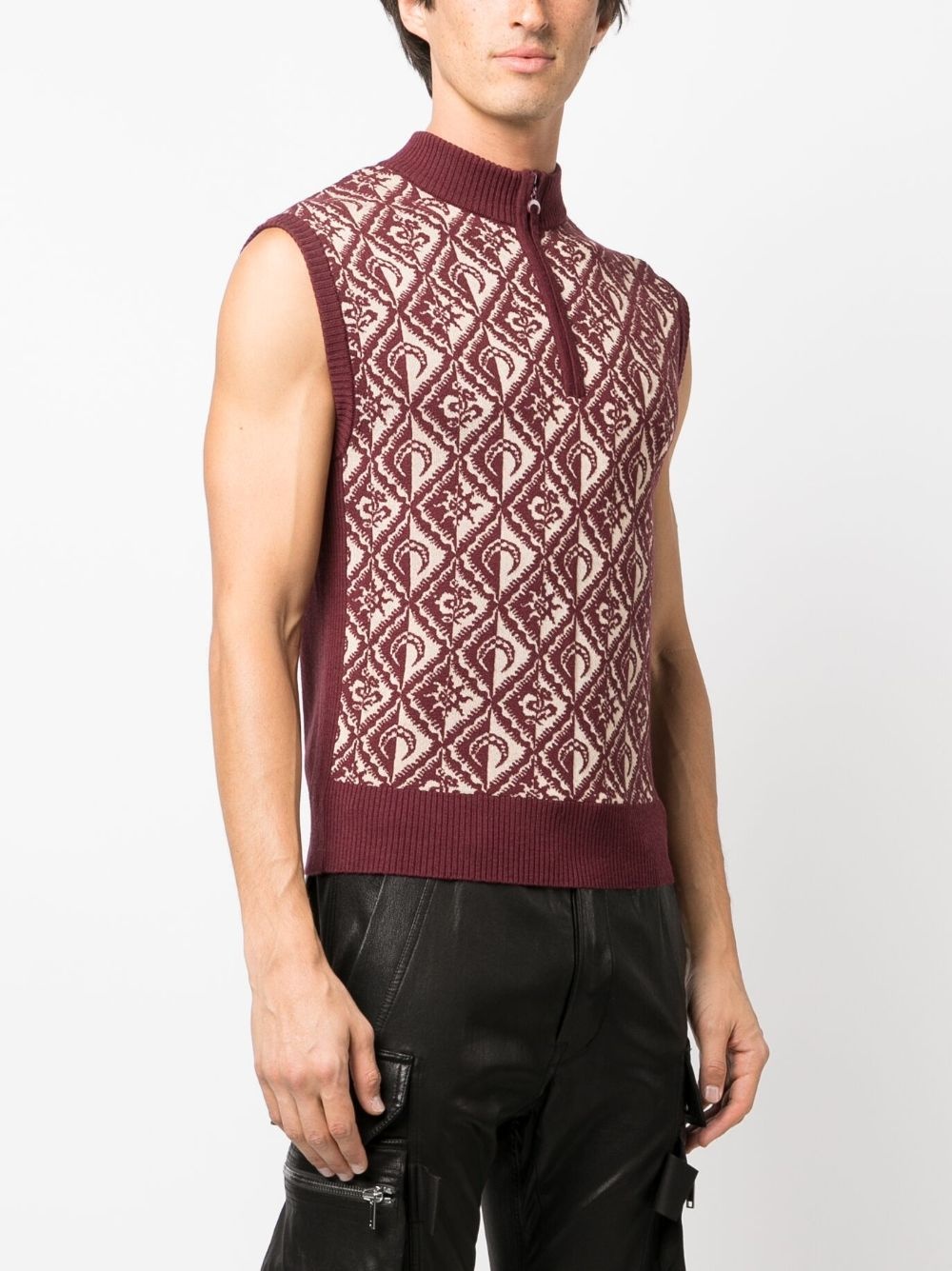 Moon Diamant knit vest - 3