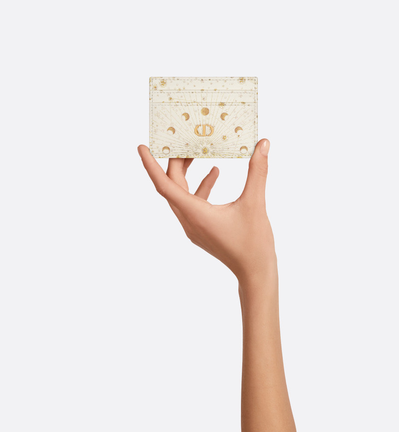 Dior Caro Freesia Card Holder 4